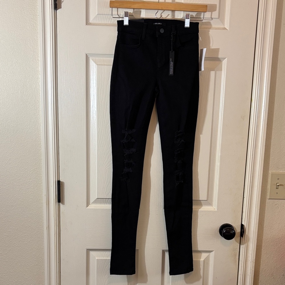 J Brand Jet Black Denim Jeans
